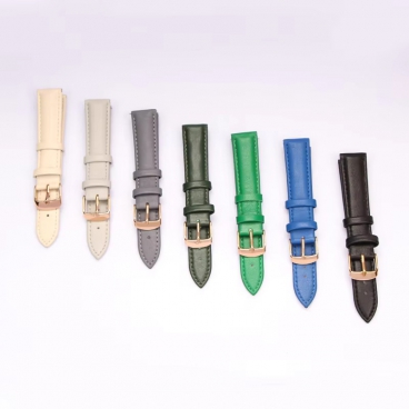 Factory Direct Wholesale Custom Quartz Watches Strap Band Belt Accessories Genuine Leather Straps 16mm 18mm 20mm 22mm